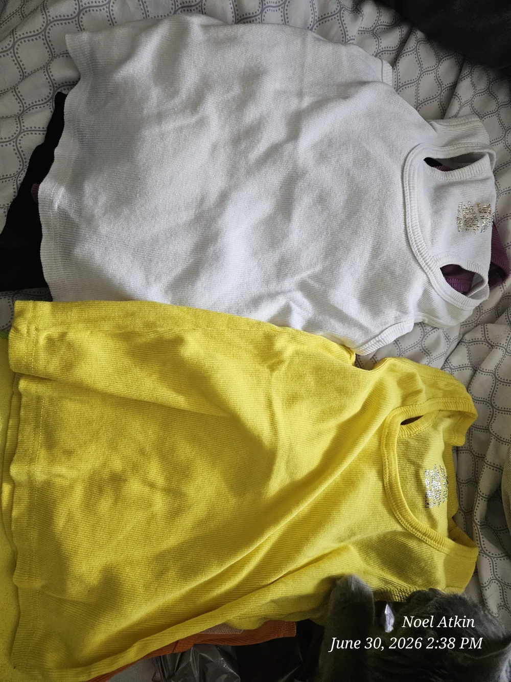 Women’s Ribbed Racerback Tank Tops - Picture 2 of 4